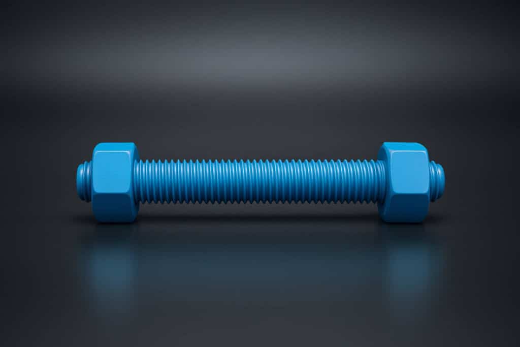 blue stud