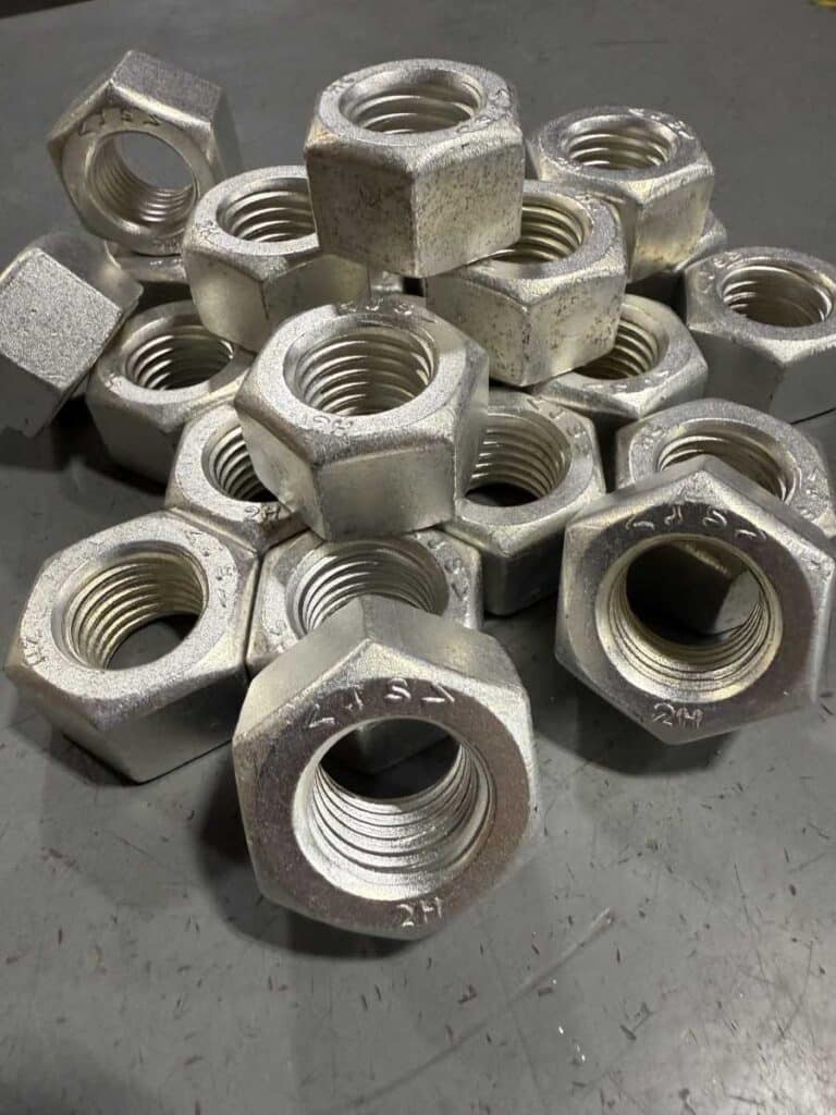 2H A194 Heavy Hex Nut Cadmium Plated